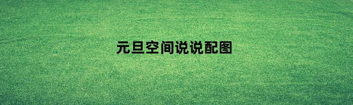 元旦空间说说配图(元旦空间说说文案)