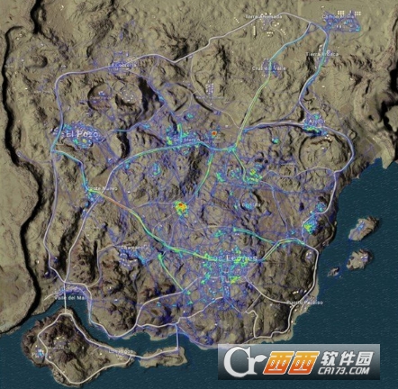 绝地求生沙漠地图大改后哪里资源丰富