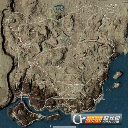 绝地求生沙漠地图大改后哪里资源丰富