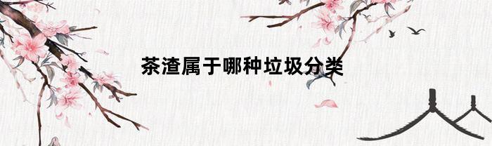 茶渣属于哪种垃圾分类(茶渣 垃圾)