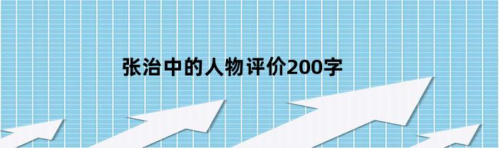 张治中的人物评价200字(张治中为人)