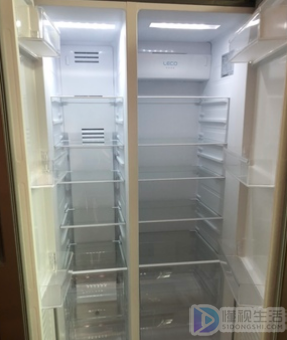 美菱冰箱漏水双门双温孔堵了怎么疏通