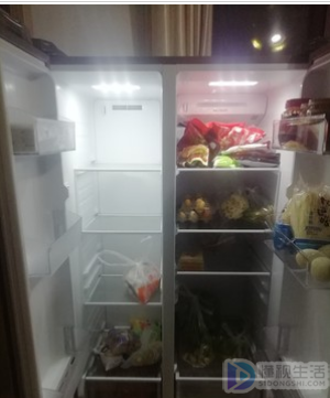 美菱冰箱出水孔示意图