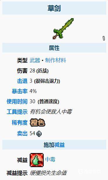 泰拉瑞亚草剑1.4.4合成攻略