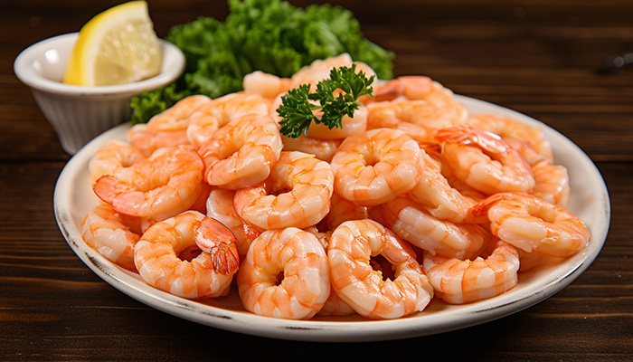 白灼基围虾家常做法