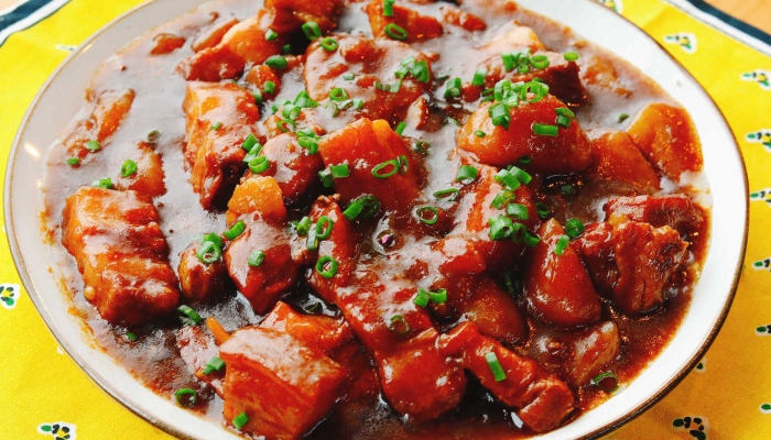 虎皮红烧肉图片