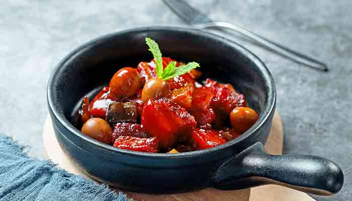 虎皮红烧肉图片