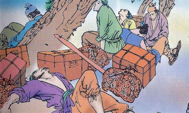 智取生辰纲是哪七个人