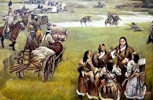 朱元璋俘虏十万蒙古女人