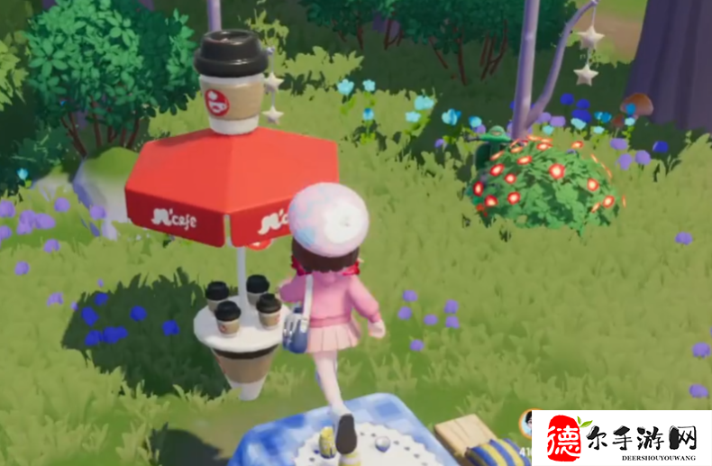 心动小镇咖啡伞怎么获得