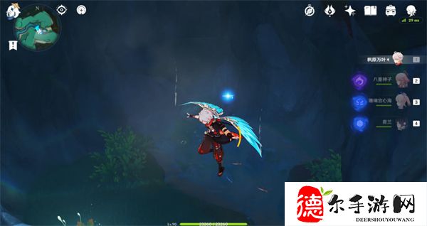 原神赤璋城垣东南苍灵鲤全收集攻略