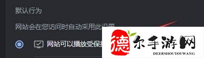 Google浏览器设置允许播放受保护内容