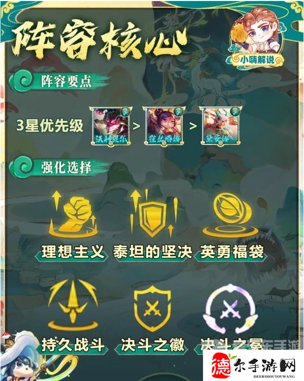 金铲铲之战s11天龙决斗熊阵容怎么搭配