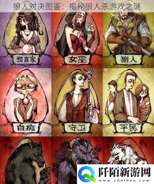 狼人对决图鉴