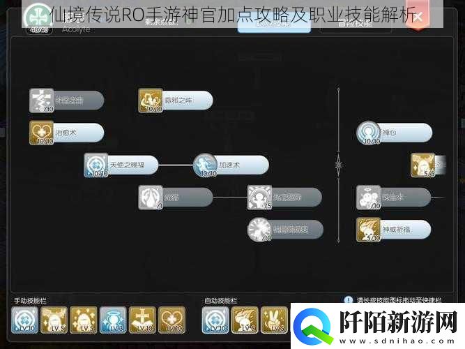 仙境传说RO手游神官加点攻略及职业技能解析