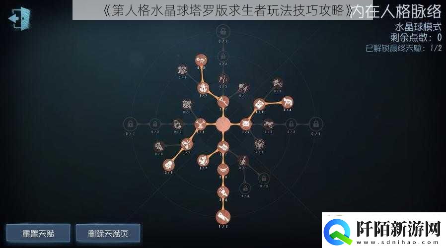 第人格水晶球塔罗版求生者玩法技巧攻略