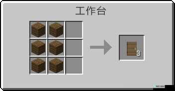 我的世界云杉木板合成方法是什么