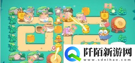 保卫萝卜4秋天DE第1杯奶茶第9关怎么过秋天DE第1杯奶茶第9关通关攻略