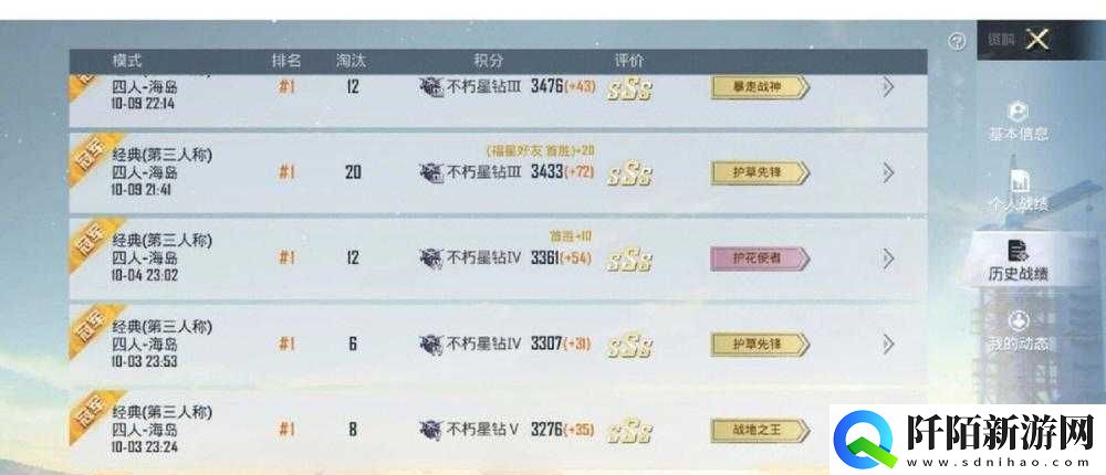 刺激战场老阿姨经验值获取