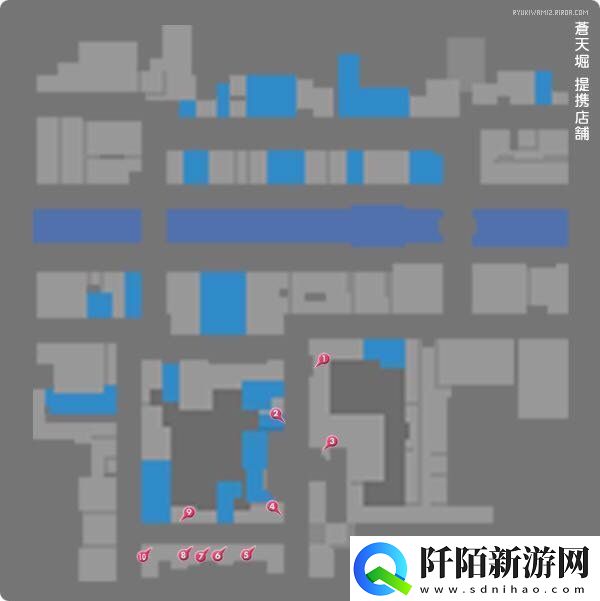 如龙极2风化岛所有商铺位置一览