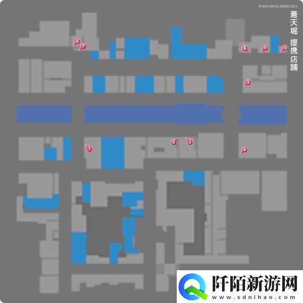 如龙极2风化岛所有商铺位置一览