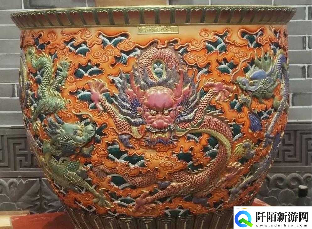 乾隆九龙大缸h9