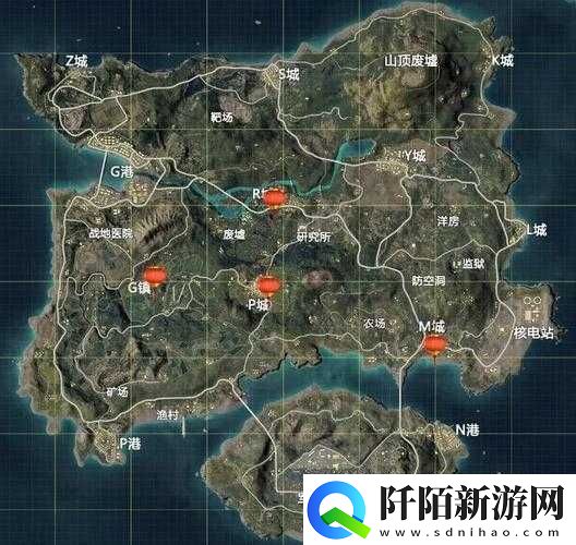 和平精英的迎春广场位置在哪