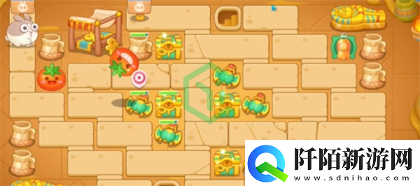 保卫萝卜4法老归来第105怎么过法老归来第105通关攻略