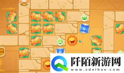 保卫萝卜4法老归来第119关过关攻略