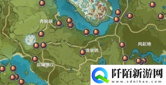 原神在哪里能采集日落果
