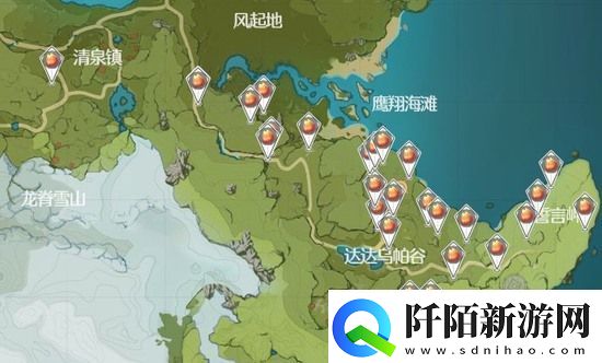 原神在哪里能采集日落果