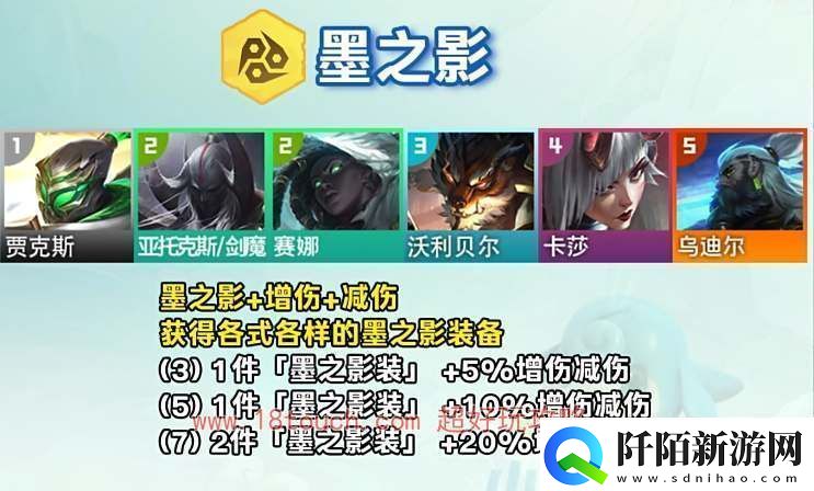 云顶之弈s11墨之影羁绊效果介绍